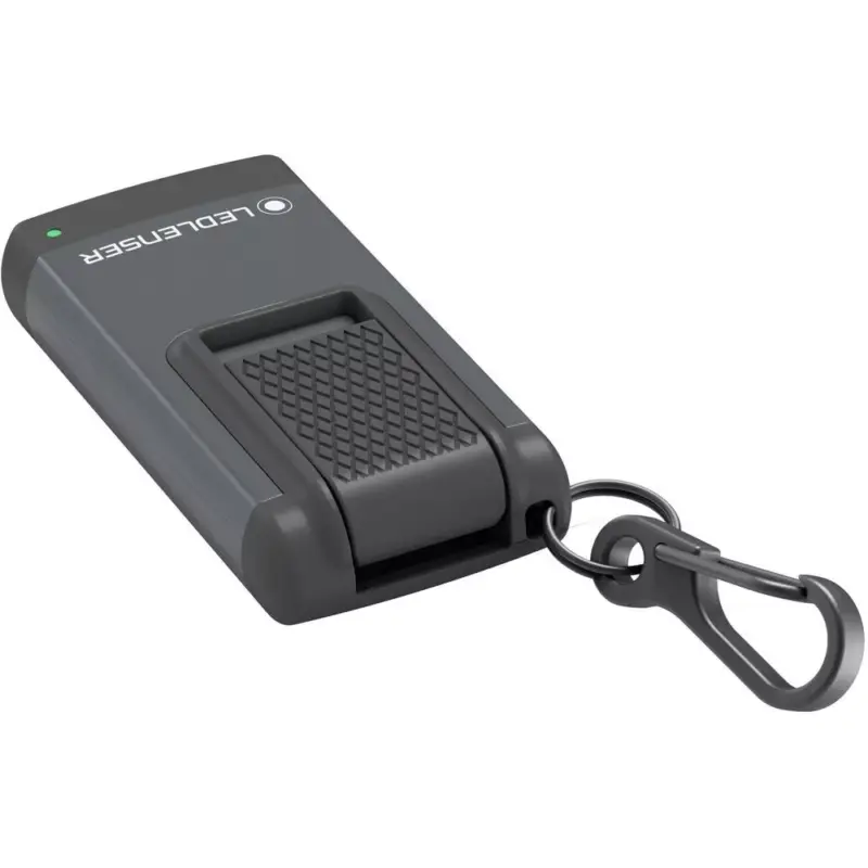 Biztonságos fizetés LEDLENSER K4R tölthető kulcstartós lámpa Li-ion 120lm szürke