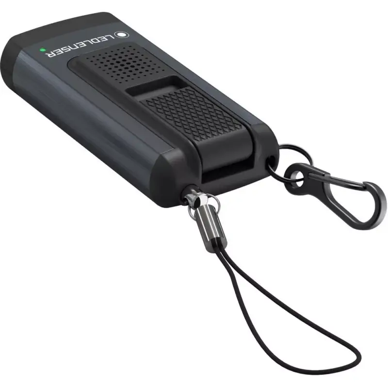 Árcsökkenés LEDLENSER K6R safety tölthető kulcstartós lámpa/riasztóval Li-ion 400lm szürke