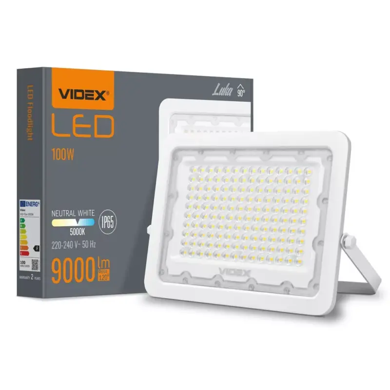 Videx Luka 100 W-os natúrfehér LED reflektor Legjobb ár