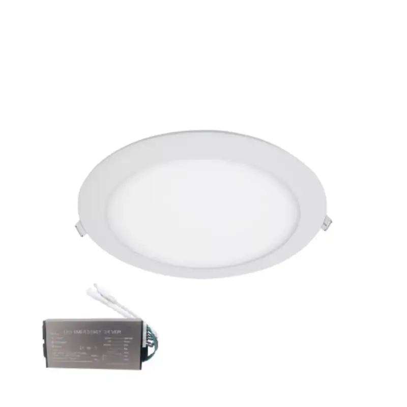 VÍZÁLLÓ LED PANEL KEREK 18W 4000K IP44+SÜRGŐSSÉGI KÉSZLETTEL Alacsony ár