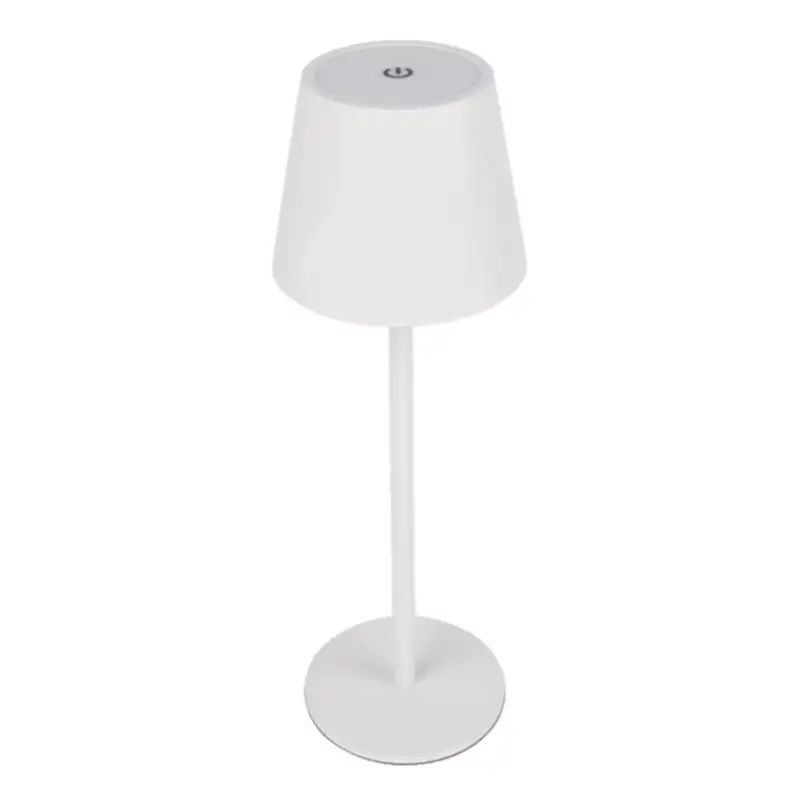 ZARA DIMMABLE TABLE LAMP 3W WITH BATTERY IP44, WH Kedvezmény