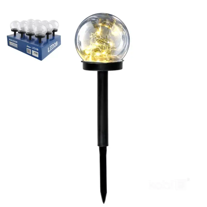 Alacsony ár Napelemes LED leszúrható kerti lámpa GLEAM 3000K IP44 LED2B, 0,12W, meleg fehér, CRI≥70, KOBI-004493