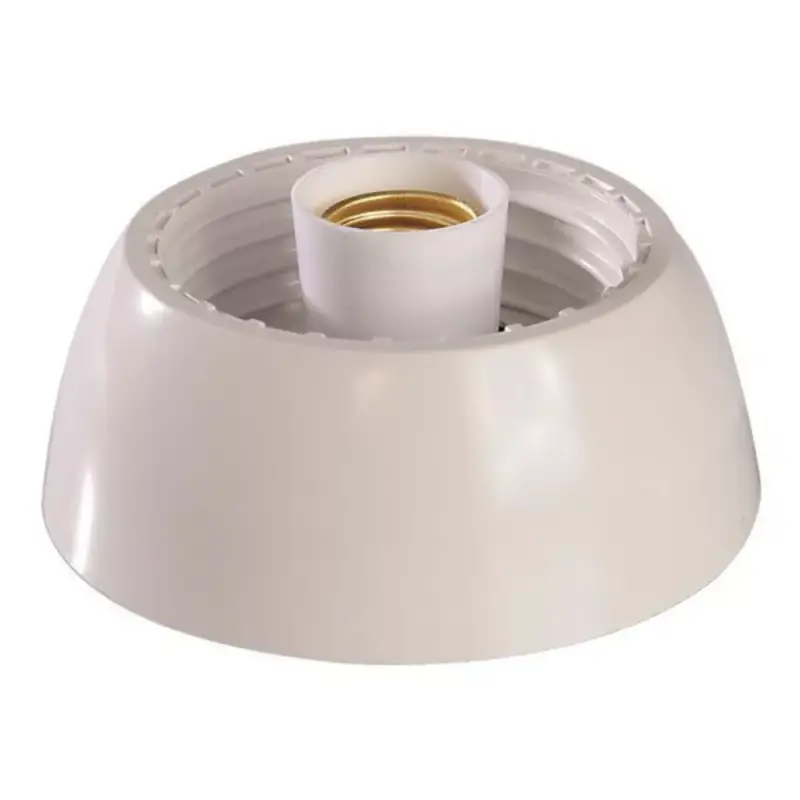 E27-es egyenes műanyag foglalat 220-240V, Eurolamp, 441925 Biztonságos fizetés