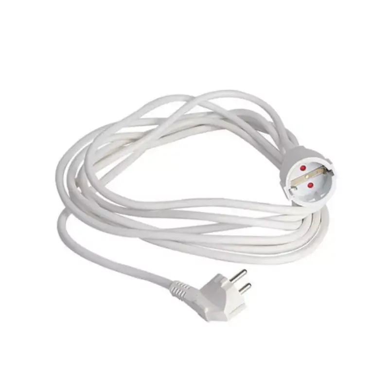 Kihagyhatatlan ajánlat Földelt hálózati hosszabbító fehér 3Χ1.5mm 5m 16A 220-240V, Eurolamp, 268739