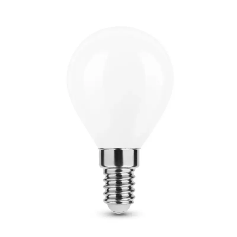 Biztonságos fizetés Modee LED Izzó Filament Milky G.Mini P45 7W E14 360° 4000K (680 lumen) ERP