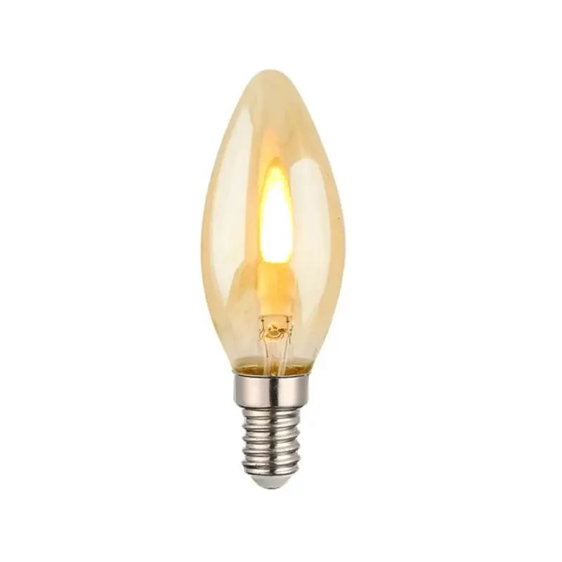LED izzó FLAME C35 E14 1W 1800K 50lm 1519860 VITO Gyors szállítás