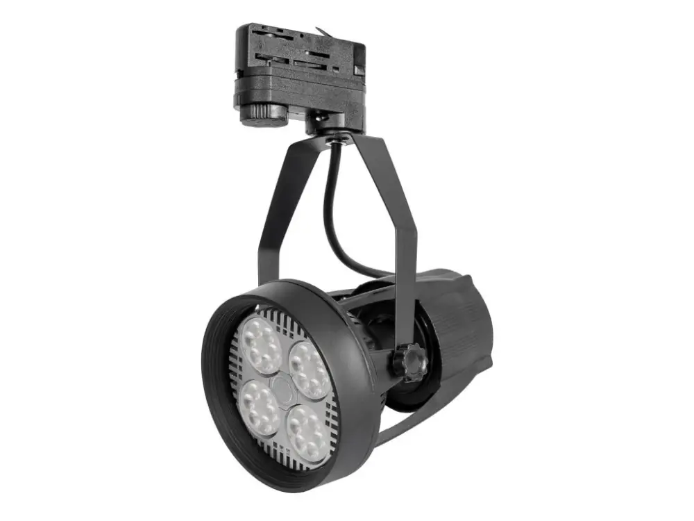 Utolsó esély Fekete sínes lámpa 3F + 35W LED-égő