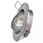 Ezüst szpot-típusú LED-világítás 5W felnyitható kerettel, Economy+ Kiárusítás