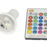 Akció RGBW Szpot típusú LED-égő, 5W, GU10, 230V