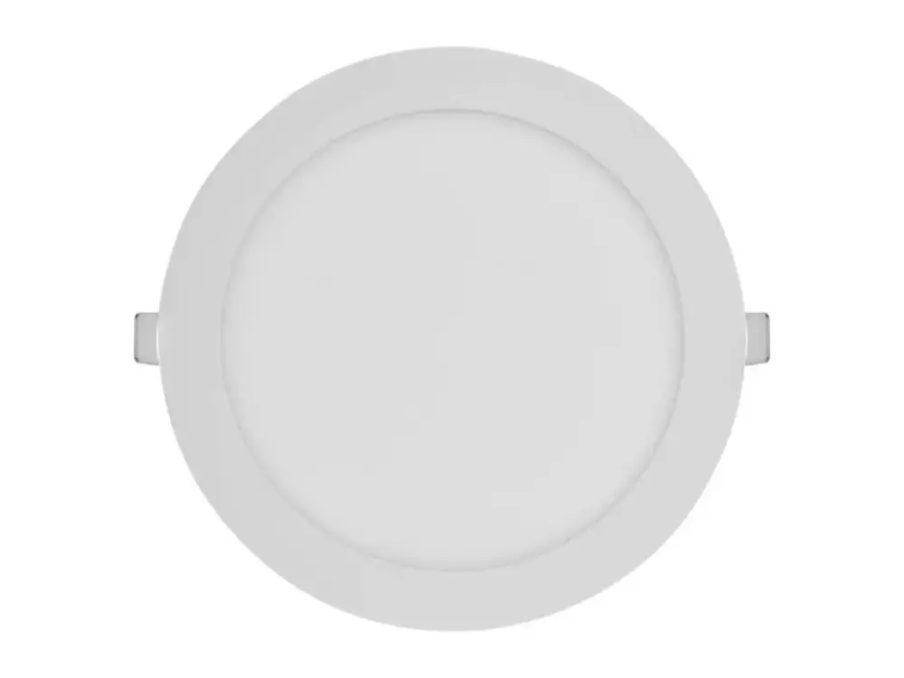 Biztonságos vásárlás Fehér süllyeszthető LED-panel, gömbölyű, 225mm, 18W, Premium