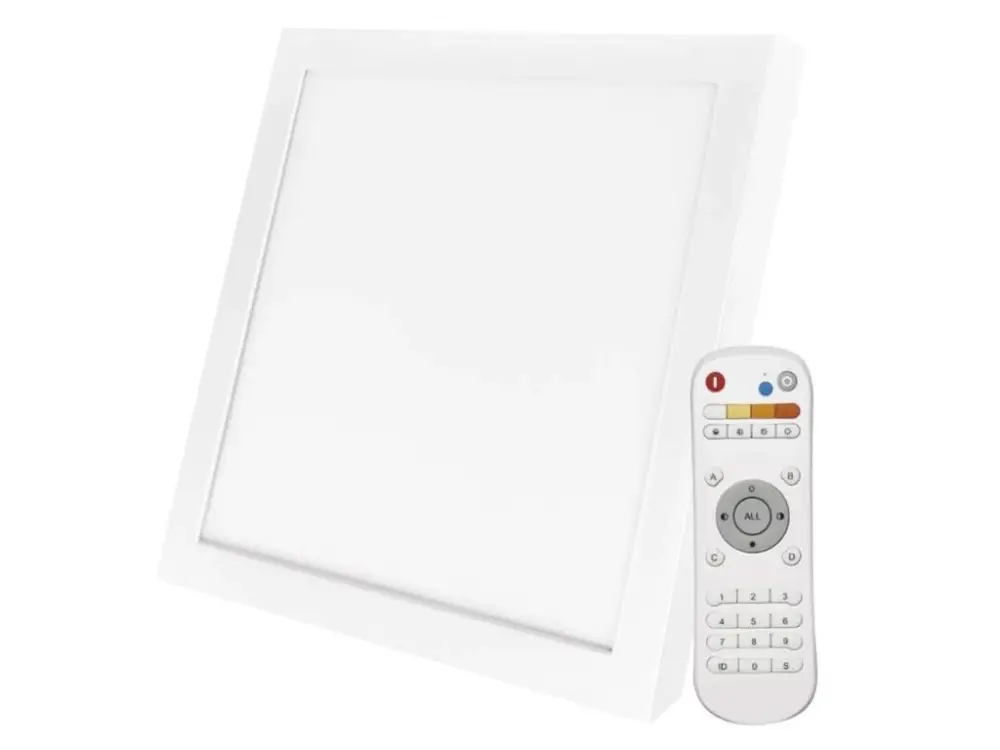 CCT rögzített LED-panel, 300 x 300mm, távirányítással Rendeld meg most