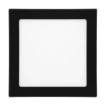 Fekete süllyeszthető LED-panel, szögletes, 225 x 225mm, 18W Legjobb ár