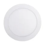 Végkiárusítás Fehér süllyeszthető LED-panel, gömbölyű, 170mm, 12W, Economy
