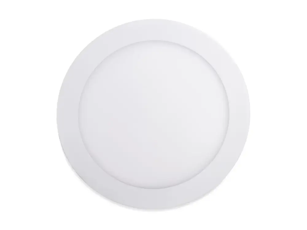 Végkiárusítás Fehér süllyeszthető LED-panel, gömbölyű, 170mm, 12W, Economy