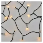 LED karácsonyi fényfüzér, 8m, vintage, időzítő Végkiárusítás