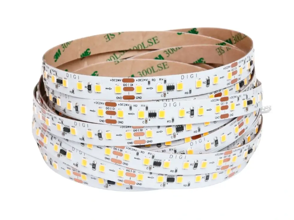 Legjobb ár Digitális LED-szalag, 21W/m, 24V, védelem nélkül IP20