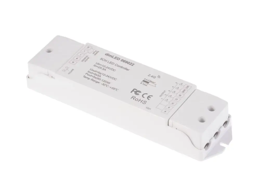 Azonnal elérhető DimLED vevő RGB+CCT LED szalagokhoz