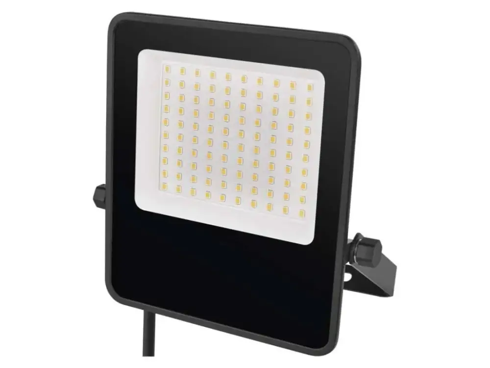 Fekete LED reflektor 50W 150lm/W Azonnali szállítás