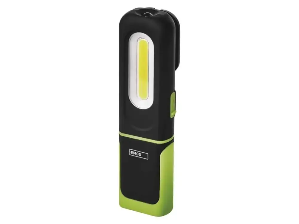 Biztonságos vásárlás LED újratölthető COB+SMD lámpa 330lm, 1200mAh