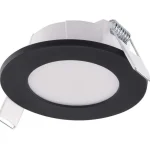 Szuper ajánlat Fekete süllyesztett LED lámpa LORI 85mm 4,5W IP65 CCT