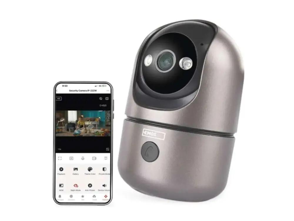 GoSmart Beltéri forgatható IP-220W kamera WiFi-vel Azonnali szállítás