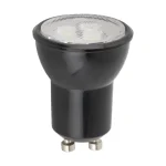 Ne maradj le Fekete LED spot izzó 3W GU10 MR11 230V