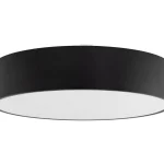 Csak ma Fekete mennyezeti lámpa Livo 500mm 4x E27 izzóhoz