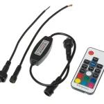 Újdonság Mini fényerőszabályzó RF6A vezérlővel RGB LED-szalagokhoz