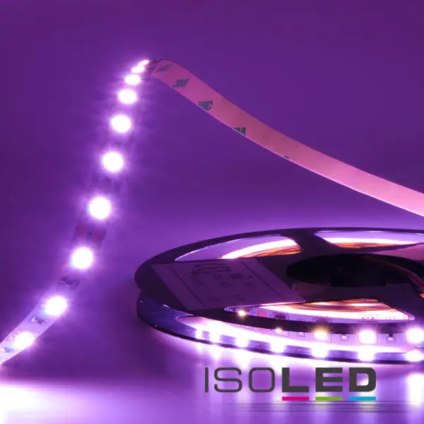 Különleges ajánlat LED SIL-RGB flexibilis szalag, 24V, 14,4W, IP20, 60 LED/m