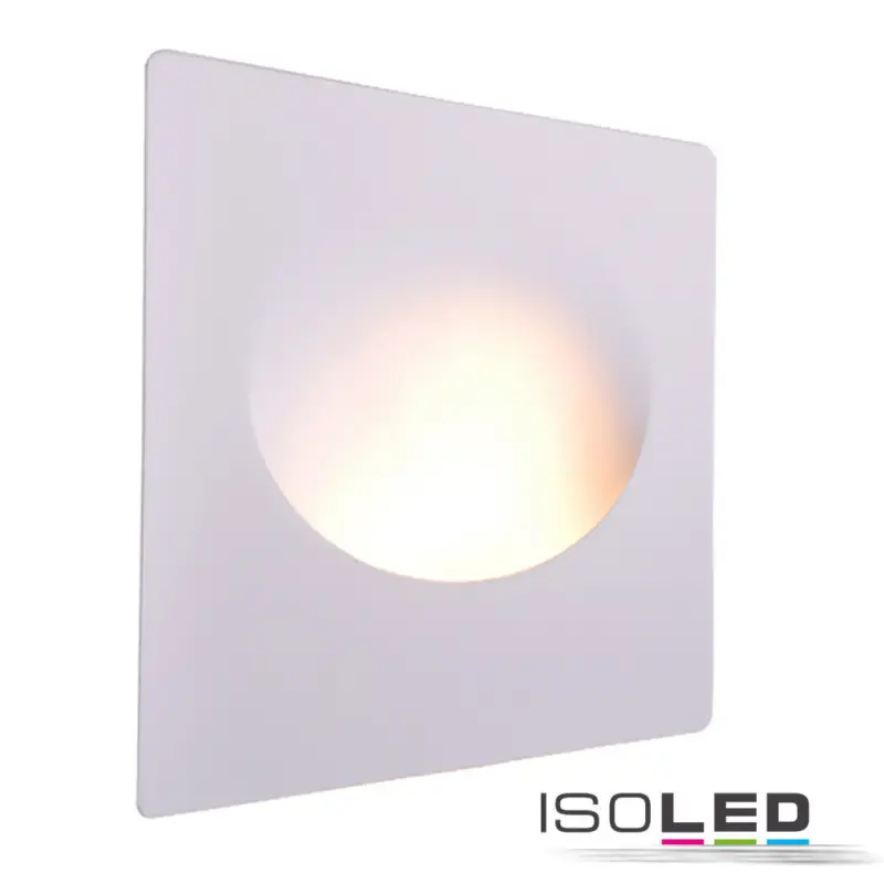LED gipsz süllyesztett lámpa, GU10, nagy, kerek nyílás Szuper akció