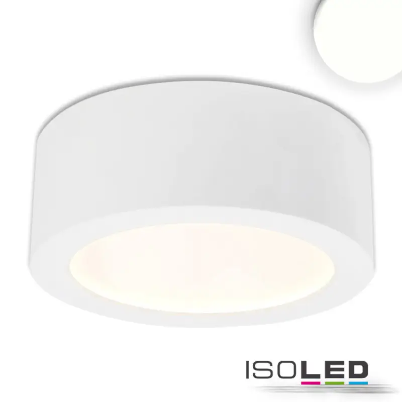 LED felületre szerelthetolámpa LUNA, 15W, fehér, indirekt fény, semleges fehér Árcsökkenés