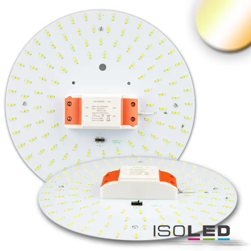LED átalakító lámpatestbe, ColorSwitch 2600K|3100K|4000K, 250 mm, 25 W, mágnessel Végkiárusítás