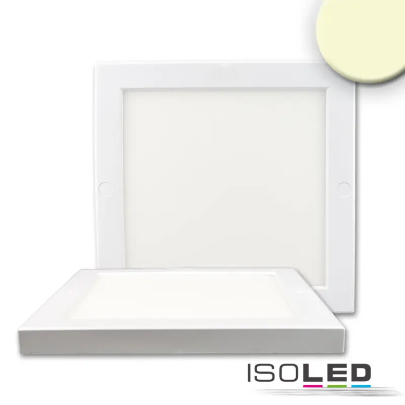 Vedd meg most Mennyezeti lámpa Slim, 18 mm, fehér, 18 W, integrált trafó, meleg fehér