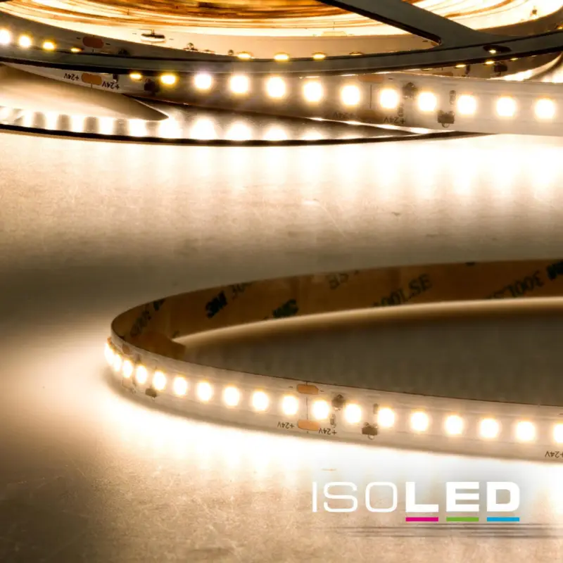 LED CRI830 High-Lumen CC flexibilis szalag, 24V, 21W, IP20, melegfehér, 140 LED/m Nézd meg most