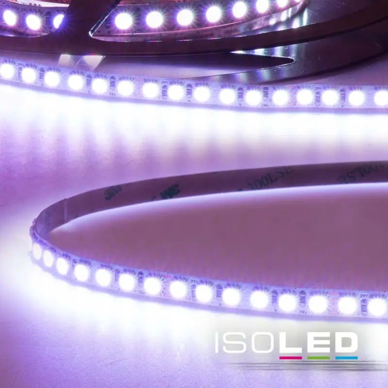 Alacsony ár LED RGB Micro flexibilis szalag, 24V, 12W, IP20, 120 LED/m