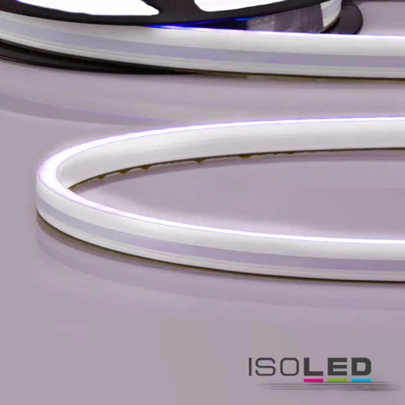 Outlet LED Neon flexibilis szalag 6512, 24V, 14,4W, IP66, RGB, 140 LED/m, incl. szereloklipsz