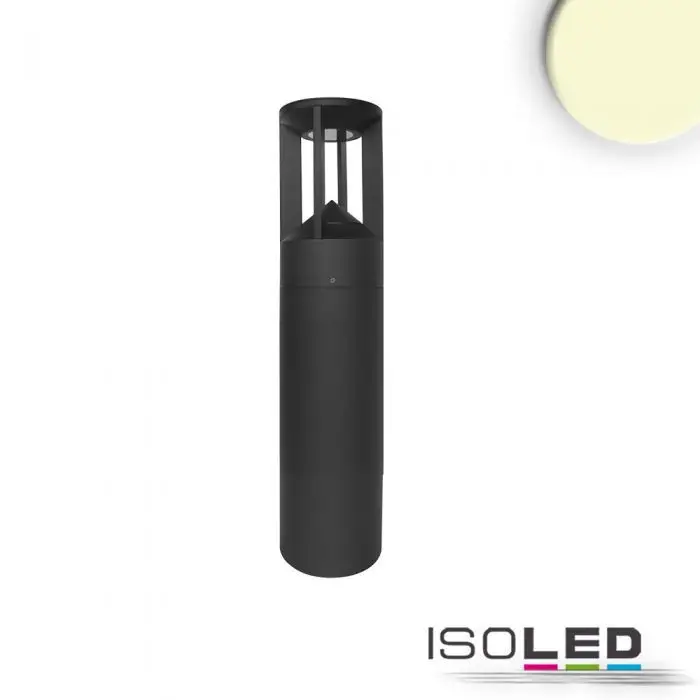 LED kerti lámpa, POLLER-4, 40 cm, 9 W, homok fekete, meleg fehér Árcsökkenés