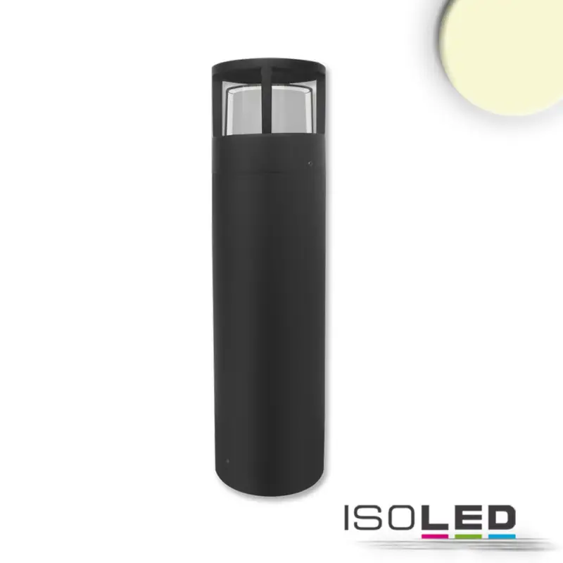 LED kerti lámpa, POLLER-5, 50 cm, 6 W, homok fekete, meleg fehér Ajánlat