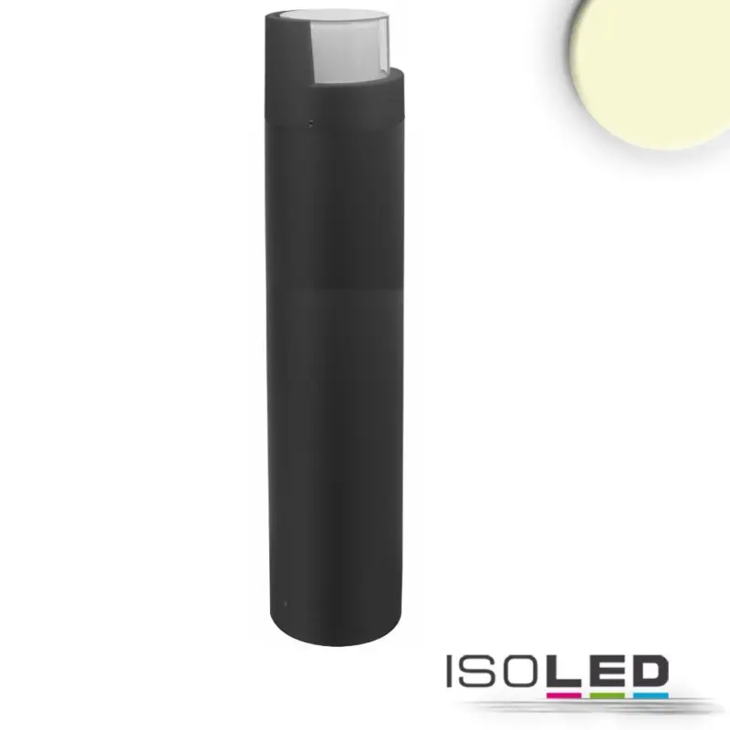 LED kerti lámpa, POLLER-6, 70 cm, 6 W, homok fekete, meleg fehér Biztonságos fizetés