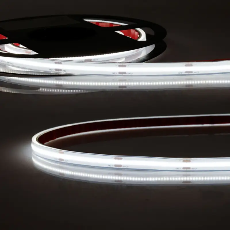 LED HT940 COB flex szalag 100°C környezeti hőmérsékletig, 24V DC, 14,4W, IP68, 4000K, 5m, 480 LED/m Árengedmény