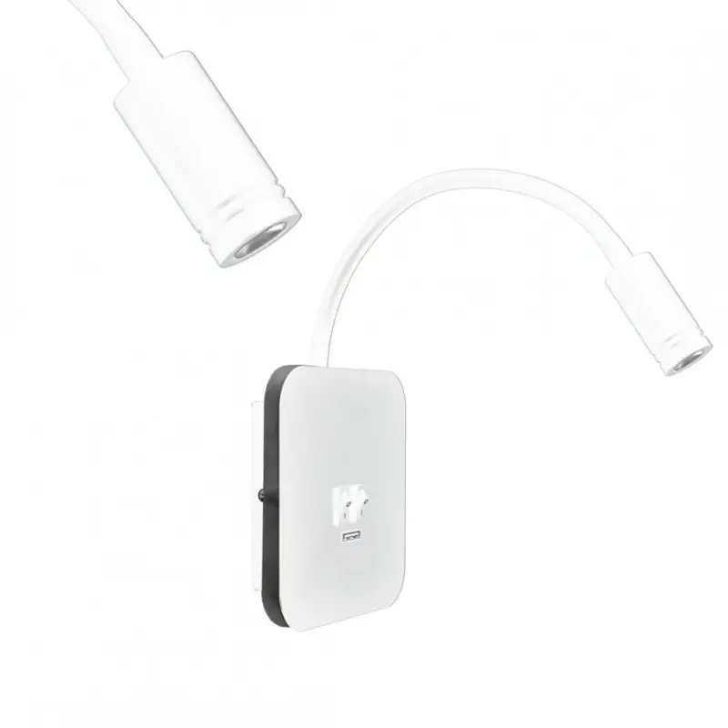 Éjjeli lámpa BASE 8W+2W WHITE Expressz szállítás