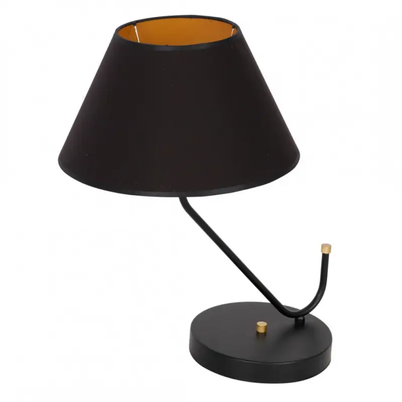 Asztali lámpa VICTORIA BLACK 1xE27 Szuper akció