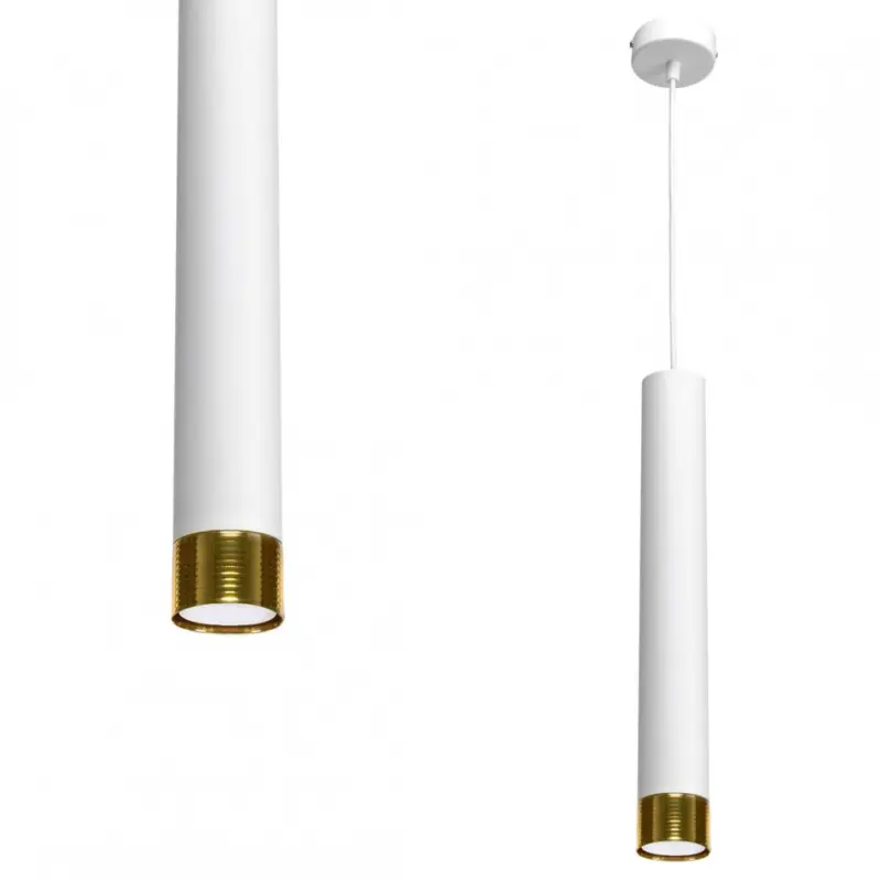 Kedvezmény Függeszték DANI WHITE/GOLD 1xGU10