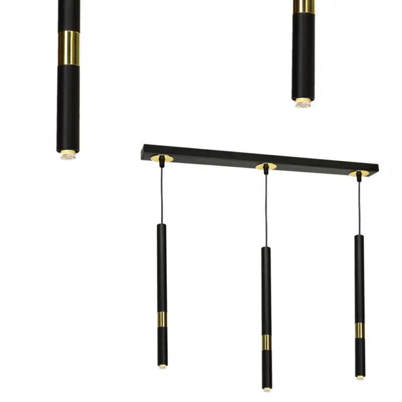 Függeszték MONZA BLACK/GOLD 3xG9 8W Bestseller