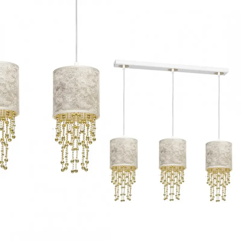 Vedd meg most Függesztett lámpa ALMERIA WHITE/GOLD 3xE27
