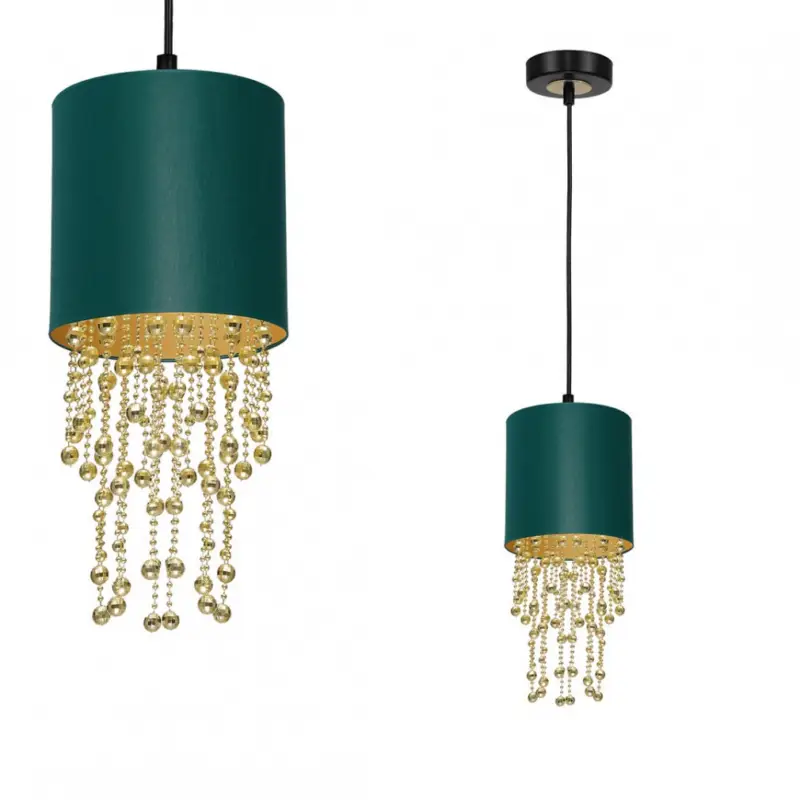 Függeszték ALMERIA GREEN/GOLD 1xE27 Azonnal elérhető