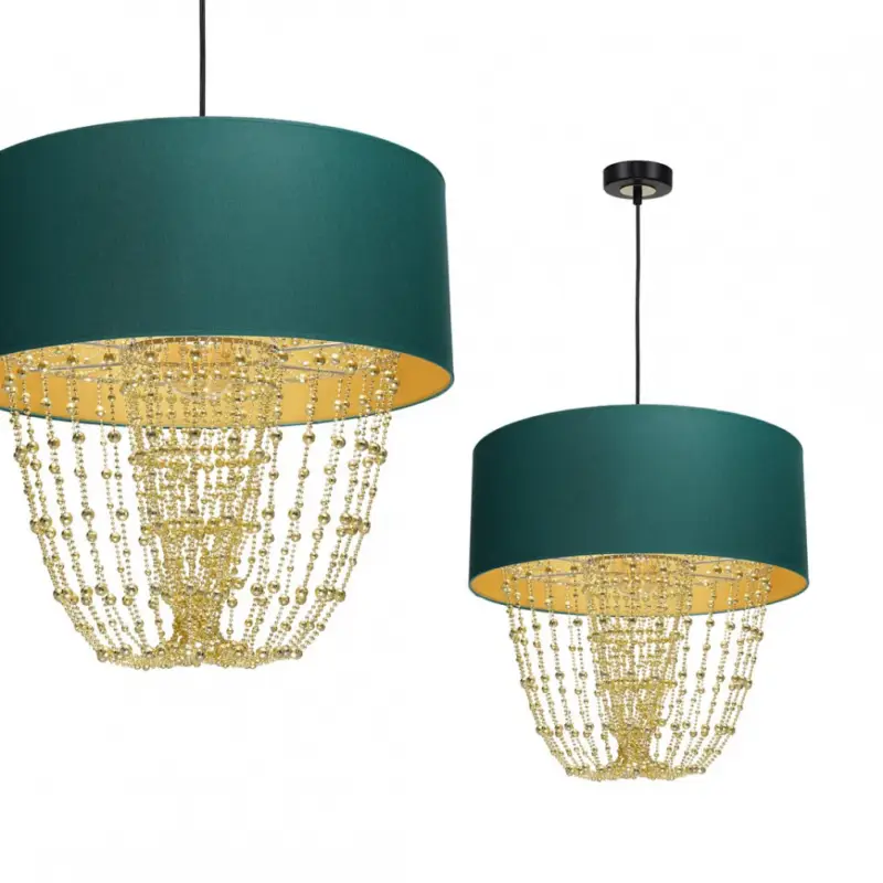 Függeszték ALMERIA GREEN/GOLD 1xE27 Olcsóbb