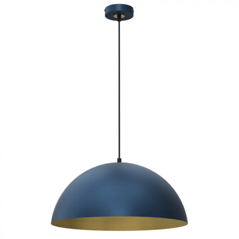 Függesztett lámpa BETA NAVY BLUE/GOLD 1xE27 45cm Expressz kézbesítés