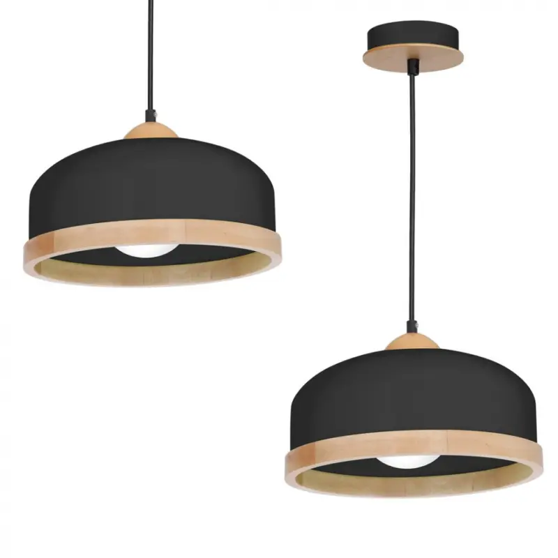 Függesztett lámpa STUDIO BLACK 1xE27 Újdonság