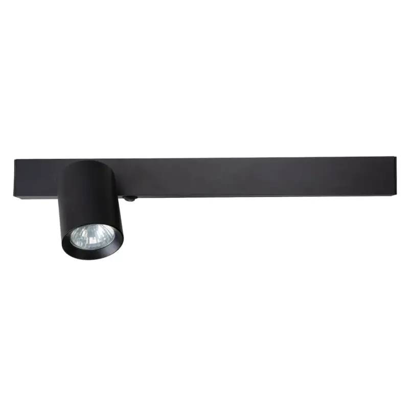 Exkluzív ajánlat Fali lámpa Magnet 9W+1xGU10 3000/4000K fekete bal oldali